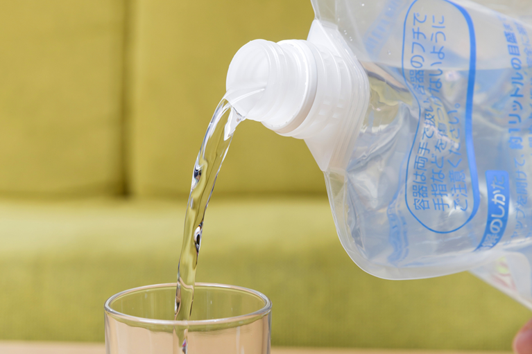 下剤を院内で飲むことができる