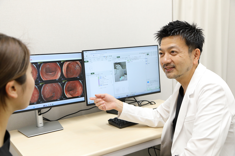 当院の内視鏡ドック（検診内視鏡）の特徴