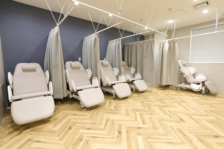 リカバリールームを完備